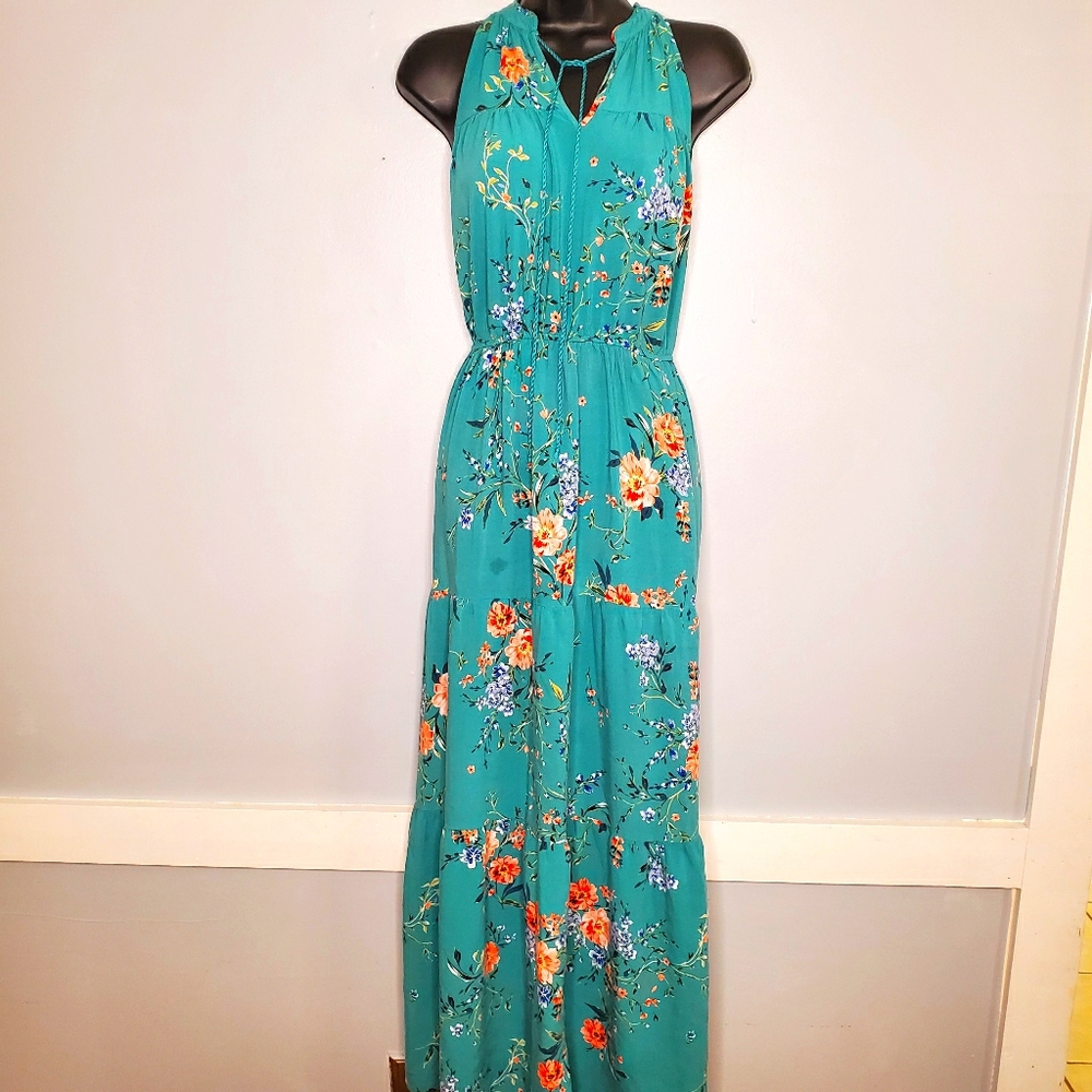 Lauren Conrad 3 Tier Halter Maxi